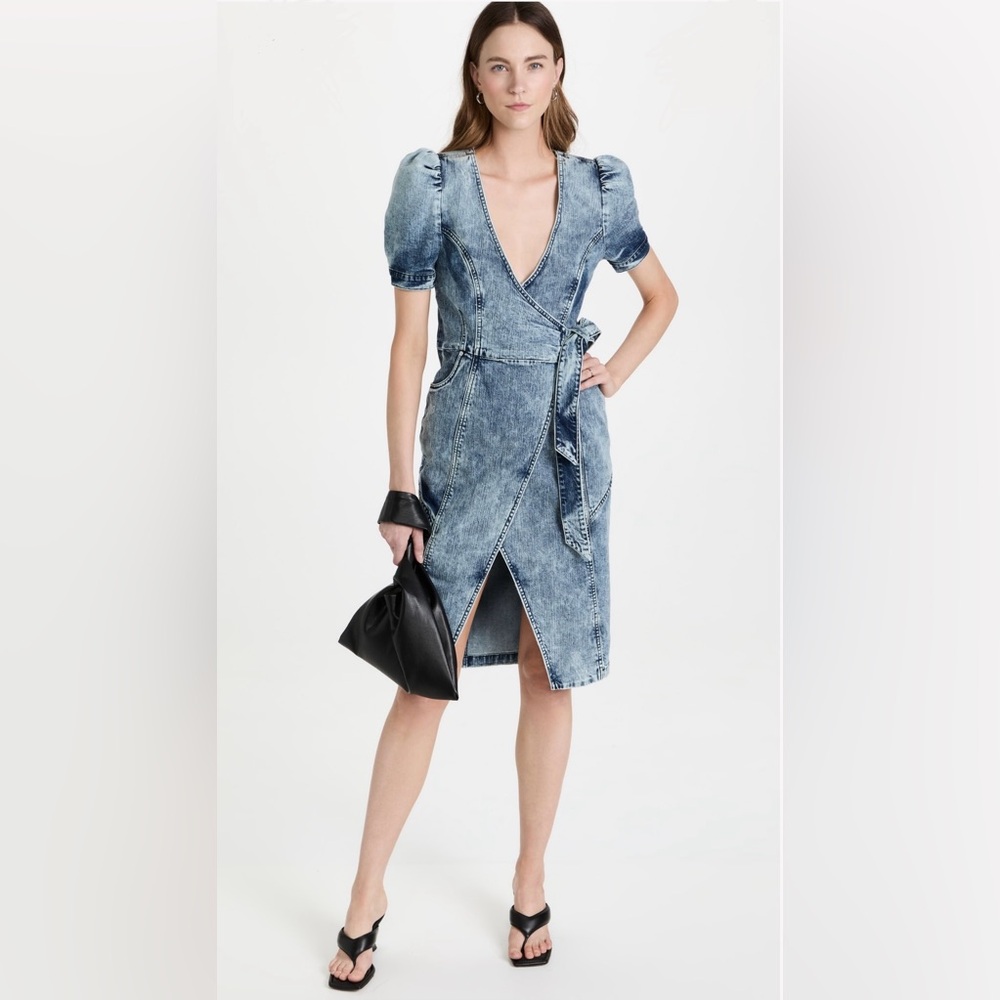 Retrofête Zelda Wrap Dress, NWT size S